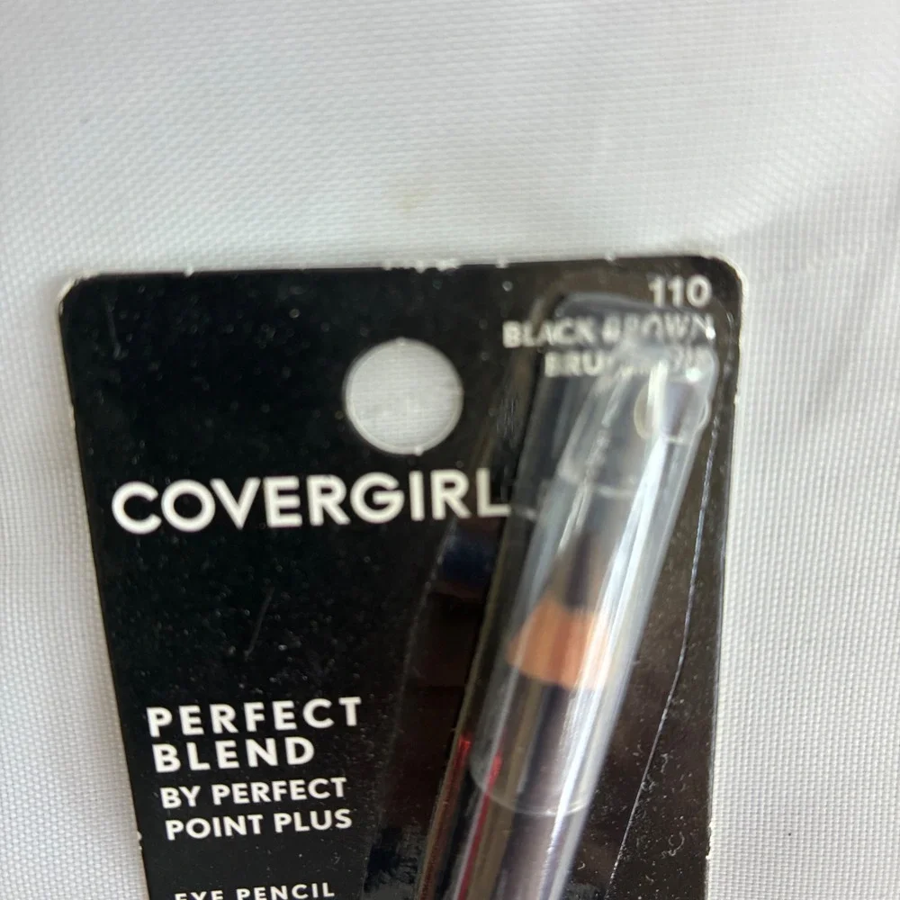 Covergirl NEW Perfect Blend Eye Pencil Black Brown Blendable Water Resistant 110